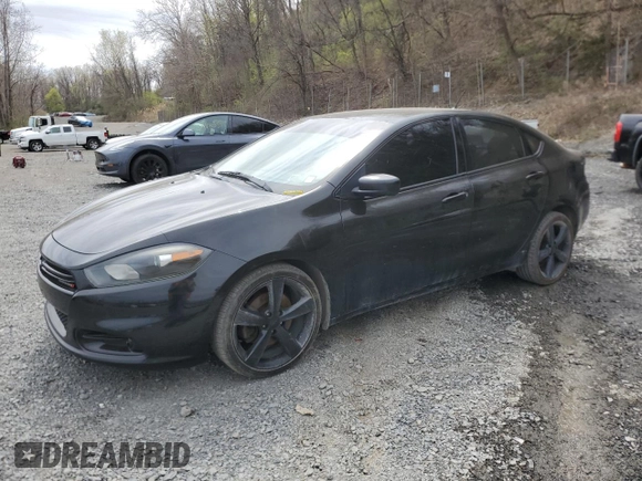 2015 Dodge Dart SXT with VIN 1C3CDFBB8FD180448, listed as a Copart auction lot 50514105 with 148,356 mi miles and Salvage Title. Bid and sale history available at carsss.com. Image 1.