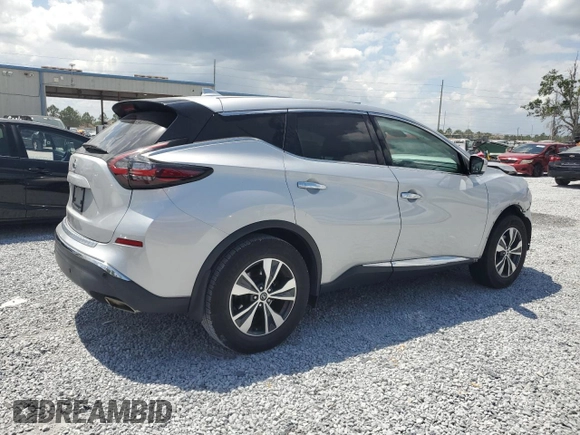 2020 Nissan Murano S with VIN 5N1AZ2AJ5LN148208, listed as a Copart auction lot 55040185 with 76,644 mi miles and Non repairable. Bid and sale history available at DreamBid. Image 3.