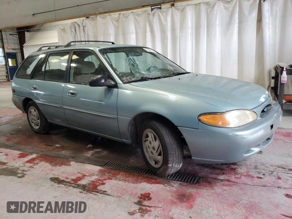 1997 Ford Escort LX z VIN 3FALP15P9VR107467, wystawiony jako Copart lot #76061074 z przebiegiem 69 873 mil mil oraz Czysty tytuł • Clean title. Historia ofert i sprzedaży dostępna na DreamBid. Obrazek 4.