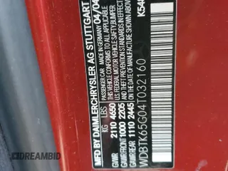 2004 Mercedes-Benz CLK 320 z VIN WDBTK65G04T032160, wystawiony jako Copart lot #80343424 z przebiegiem 104 002 mil mil oraz Tytuł czysty. Historia ofert i sprzedaży dostępna na DreamBid. Obrazek 12.