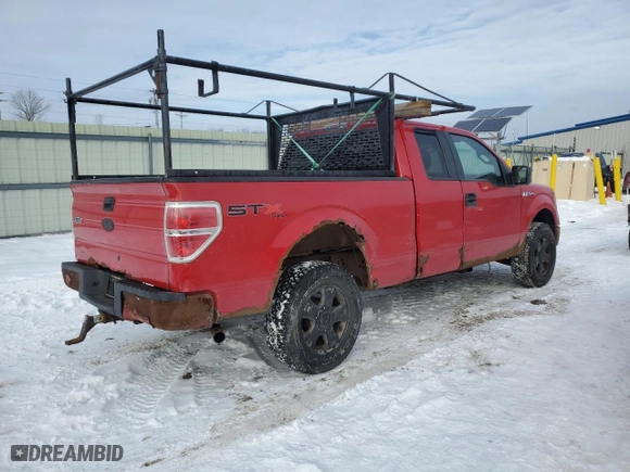 2010 Ford F-150 XL with VIN 1FTEX1E84AFA25911, listed as a Copart auction lot 49311035 with 146,996 mi miles and Clean Title. Bid and sale history available at carsss.com. Image 3.