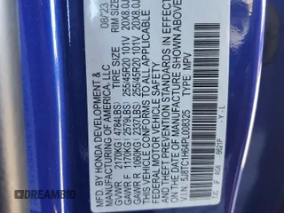 2023 Acura RDX w/A-Spec Package с VIN 5J8TC1H64PL008325, выставлен на аукционе Copart как лот 78928504 с пробегом Не указан миль и Списание • Salvage title. История ставок и продаж доступна на DreamBid. Изображение 13.