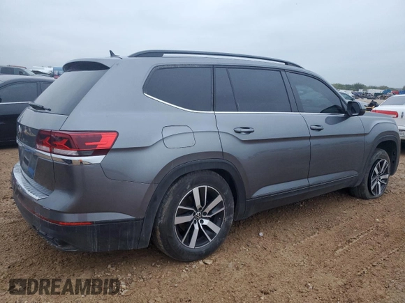 2023 Volkswagen Atlas SE z VIN 1V2DP2CA8PC546985, wystawiony jako Copart lot #82829024 z przebiegiem 48 439 mil mil oraz Szkoda całkowita • Salvage title. Historia ofert i sprzedaży dostępna na DreamBid. Obrazek 3.