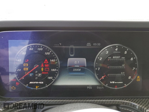 2021 Mercedes-Benz G 63 AMG with VIN W1NYC7HJ8MX392764, listed as a Copart auction lot 55893784 with 33,008 mi miles and . Bid and sale history available at DreamBid. Image 9.