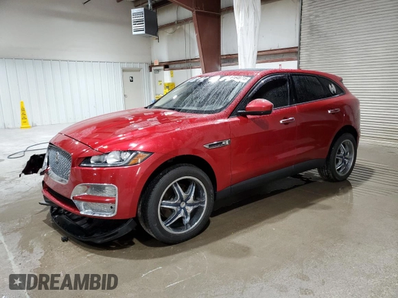 2018 Jaguar F-Pace 30t Premium z VIN SADCJ2GXXJA204104, wystawiony jako Copart lot #61648715 z przebiegiem 126 985 mil mil oraz Szkoda całkowita • Salvage title. Historia ofert i sprzedaży dostępna na DreamBid. Obrazek 1.