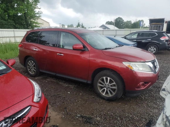 2013 Nissan Pathfinder SL with VIN 5N1AR2MM3DC617654, listed as a Copart auction lot 63143545 with 119,359 mi miles and Clean title. Bid and sale history available at DreamBid. Image 4.