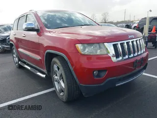 2011 Jeep Grand Cherokee Overland with VIN 1J4RS6GT4BC561169, listed as a IAAI auction lot 41847912 with 220,713 mi miles and . Bid and sale history available at DreamBid. Image 1.