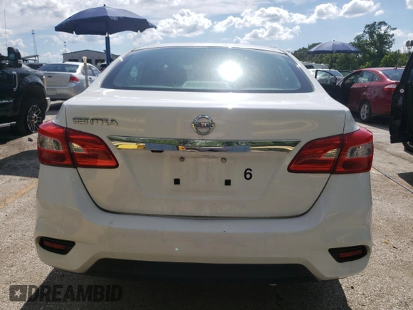2019 Nissan Sentra S with VIN 3N1AB7AP5KY352490, listed as a Copart auction lot 62473805 with 170,442 mi miles and Clean title. Bid and sale history available at DreamBid. Image 6.