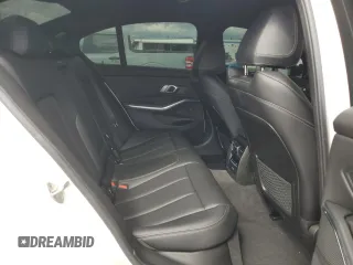 2022 BMW 3 Series 330i with VIN 3MW5R1J08N8C23042, listed as a Copart auction lot 56992485 with 43,693 mi miles and Salvage title. Bid and sale history available at DreamBid. Image 10.