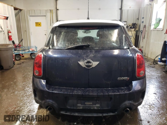 2012 MINI Countryman S with VIN WMWZC5C57CWM14796, listed as a Copart auction lot 43021345 with 178,183 mi miles and Salvage Title. Bid and sale history available at DreamBid. Image 6.