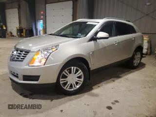 2014 Cadillac SRX Luxury Collection with VIN 3GYFNBE30ES597297, listed as a Copart auction lot 48017415 with 114,895 mi miles and Salvage Title. Bid and sale history available at carsss.com. Image 1.