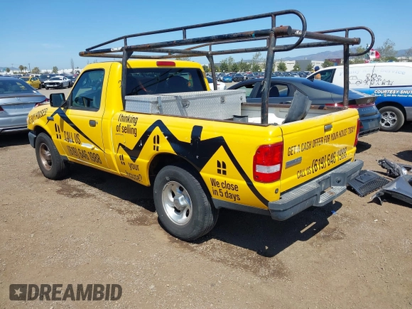 2006 Ford Ranger XL with VIN 1FTYR10D76PA21610, listed as a IAAI auction lot 41991197 with 270,935 mi miles and . Bid and sale history available at carsss.com. Image 3.