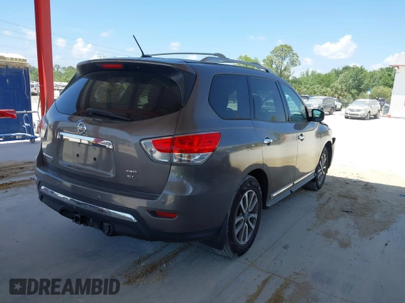 2013 Nissan Pathfinder SL with VIN 5N1AR2MM8DC632098, listed as a IAAI auction lot 41974948 with 145,741 mi miles and . Bid and sale history available at DreamBid. Image 4.