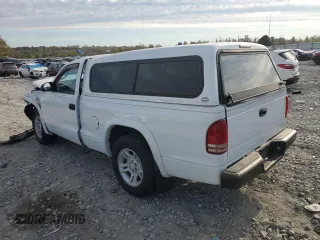 2003 Dodge Dakota with VIN 1D7FL16XX3S353971, listed as a Copart auction lot 77018554 with 0 mi miles and Salvage Title. Bid and sale history available at carsss.com. Image 2.