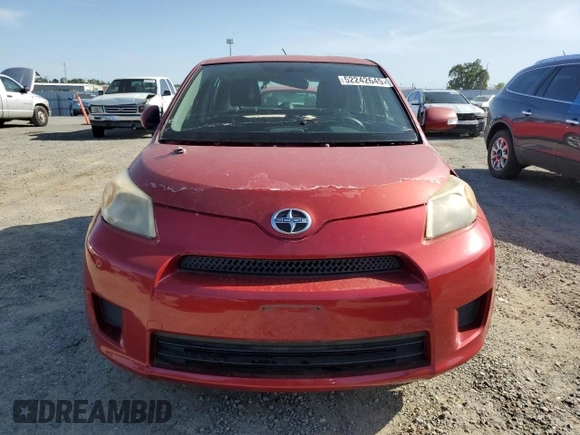 2008 Scion xD with VIN JTKKU10458J024265, listed as a Copart auction lot 52242645 with 117,636 mi miles and Clean Title. Bid and sale history available at carsss.com. Image 5.