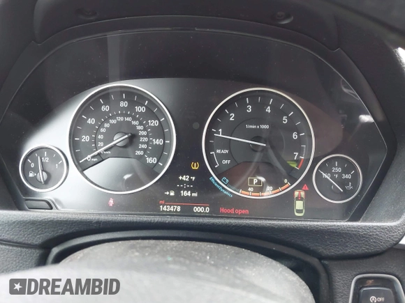 2014 BMW 4 Series 428i with VIN WBA3N7C50EF718339, listed as a IAAI auction lot 41403096 with 143,478 mi miles and . Bid and sale history available at carsss.com. Image 7.