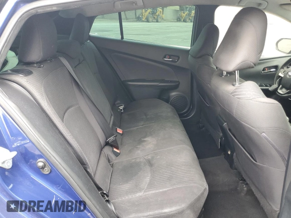2016 Toyota Prius Four with VIN JTDKARFU6G3526095, listed as a Copart auction lot 54156335 with 287,777 mi miles and Salvage Title. Bid and sale history available at carsss.com. Image 10.