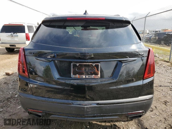 2023 Cadillac XT5 AWD Premium Luxury with VIN 1GYKNDR44PZ132363, listed as a Copart auction lot 78950724 with 12,462 mi miles and Salvage Title. Bid and sale history available at DreamBid. Image 6.