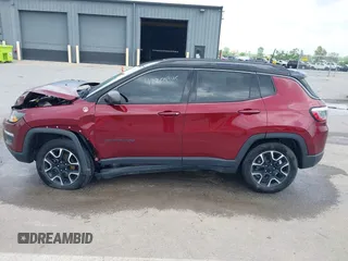 2021 Jeep Compass Trailhawk with VIN 3C4NJDDB6MT502932, listed as a IAAI auction lot 42209945 with 63,119 mi miles and . Bid and sale history available at DreamBid. Image 14.
