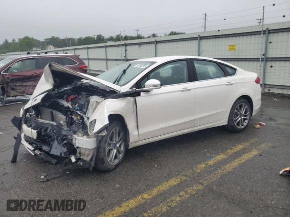 2017 Ford Fusion SE with VIN 3FA6P0HD8HR269099, listed as a Copart auction lot 60148295 with Not provided miles and Salvage title. Bid and sale history available at DreamBid. Image 1.