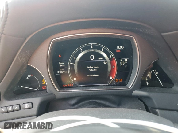 2022 Lexus LS 500 z VIN JTHD51GF5N5010891, wystawiony jako Copart lot #59223265 z przebiegiem 34 289 mil mil oraz Szkoda całkowita • Salvage title. Historia ofert i sprzedaży dostępna na DreamBid. Obrazek 9.