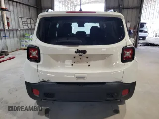 2018 Jeep Renegade Altitude with VIN ZACCJABB0JPH86196, listed as a Copart auction lot 58891575 with Not provided miles and Salvage title. Bid and sale history available at DreamBid. Image 6.