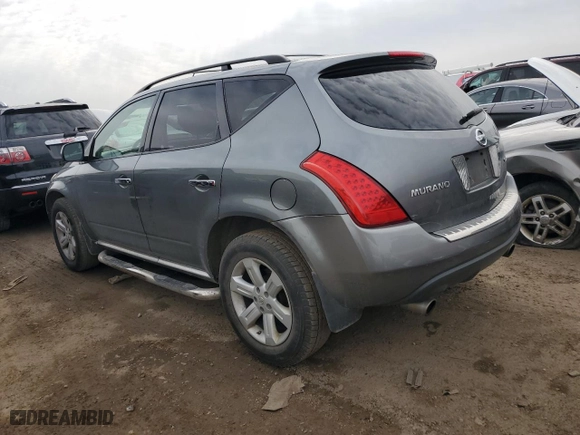 2007 Nissan Murano SL with VIN JN8AZ08W87W636535, listed as a Copart auction lot 49313735 with 155,990 mi miles and Salvage Title. Bid and sale history available at carsss.com. Image 2.
