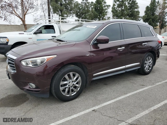 2015 Infiniti QX60 with VIN 5N1AL0MN9FC504065, listed as a Copart auction lot 50765265 with NaN miles and Clean Title. Bid and sale history available at carsss.com. Image 1.