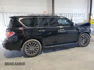 2020 Nissan Armada Platinum with VIN JN8AY2NE8L9782310, listed as a Copart auction lot 38590844 with 52,274 mi miles. Bid and sale history available at carsss.com. Image 3.
