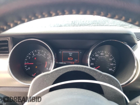 2015 Ford Mustang GT Premium with VIN 1FATP8FF1F5368028, listed as a Copart auction lot 52133395 with 79,260 mi miles and Salvage Title. Bid and sale history available at DreamBid. Image 9.