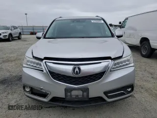 2014 Acura MDX Technology with VIN 5FRYD4H69EB036137, listed as a Copart auction lot 54386865 with 188,569 mi miles and Salvage title. Bid and sale history available at DreamBid. Image 5.