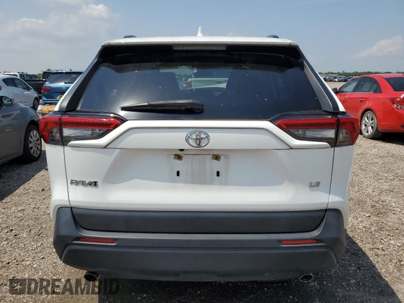 2019 Toyota RAV4 LE with VIN JTMH1RFV6KJ010214, listed as a Copart auction lot 54684325 with 0 mi miles and Clean Title. Bid and sale history available at carsss.com. Image 6.