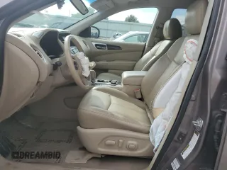 2014 Nissan Pathfinder S with VIN 5N1AR2MMXEC625185, listed as a Copart auction lot 60523805 with Not provided miles and Salvage title. Bid and sale history available at DreamBid. Image 7.
