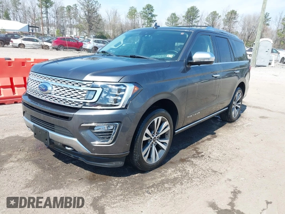 2020 Ford Expedition Platinum with VIN 1FMJU1MT3LEA55242, listed as a IAAI auction lot 41869785 with 92,743 mi miles and . Bid and sale history available at DreamBid. Image 17.