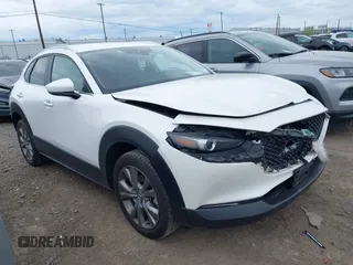 2022 Mazda CX-30 S Select with VIN 3MVDMBBL6NM448870, listed as a IAAI auction lot 42256779 with 30,807 mi miles and . Bid and sale history available at DreamBid. Image 1.