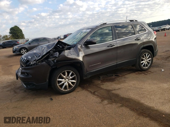 2018 Jeep Cherokee Limited z VIN 1C4PJLDB2JD580547, wystawiony jako Copart lot #77340224 z przebiegiem 157 030 mil mil oraz Szkoda całkowita • Salvage title. Historia ofert i sprzedaży dostępna na DreamBid. Obrazek 1.
