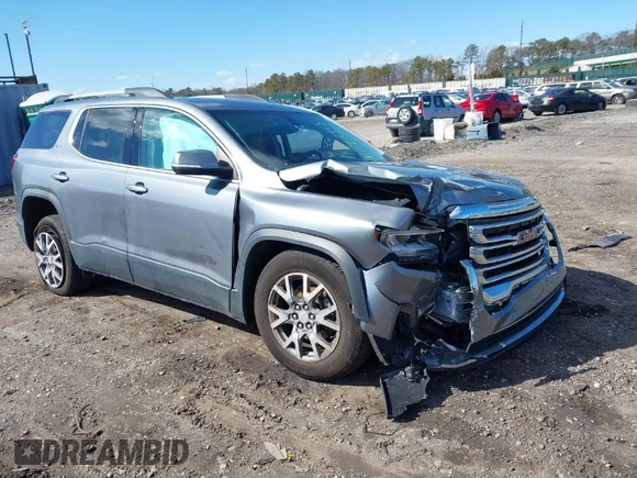 2020 GMC Acadia SLT with VIN 1GKKNULS0LZ166926, listed as a IAAI auction lot 41743915 with 31,081 mi miles and . Bid and sale history available at DreamBid. Image 1.