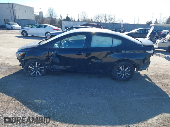 2021 Nissan Versa SV with VIN 3N1CN8EV1ML840964, listed as a IAAI auction lot 41412330 with 98,934 mi miles and . Bid and sale history available at DreamBid. Image 13.