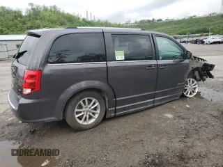 2020 Dodge Grand Caravan SXT with VIN 2C7WDGCG0LR166483, listed as a Copart auction lot 53637964 with 53,839 mi miles and Salvage Title. Bid and sale history available at DreamBid. Image 3.