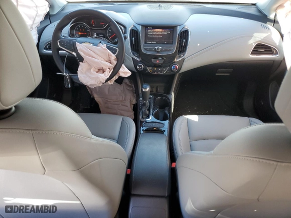 2019 Chevrolet Cruze Premier with VIN 1G1BF5SM1K7130313, listed as a Copart auction lot 86782624 with 38,494 mi miles and Salvage Title. Bid and sale history available at carsss.com. Image 8.