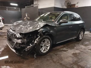 2022 Audi Q5 S line Premium with VIN WA1GAAFY8N2081365, listed as a IAAI auction lot 41630360 with 21,134 mi miles and . Bid and sale history available at DreamBid. Image 17.