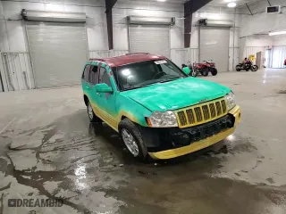 2006 Jeep Grand Cherokee Laredo with VIN 1J4GR48K56C298001, listed as a Copart auction lot 50056945 with 180,274 mi miles and Salvage Title. Bid and sale history available at carsss.com. Image 12.