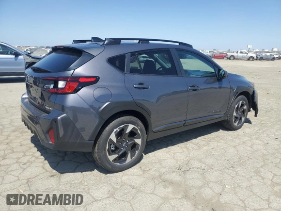 2025 Subaru Crosstrek Limited with VIN 4S4GUHN65S3701855, listed as a Copart auction lot 52990725 with 2,165 mi miles and Salvage Title. Bid and sale history available at carsss.com. Image 3.