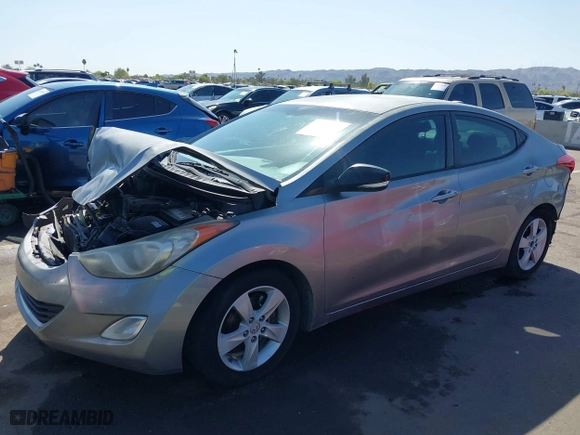 2012 Hyundai Elantra GLS with VIN KMHDH4AE3CU314262, listed as a IAAI auction lot 41973510 with 175,597 mi miles. Bid and sale history available at carsss.com. Image 17.