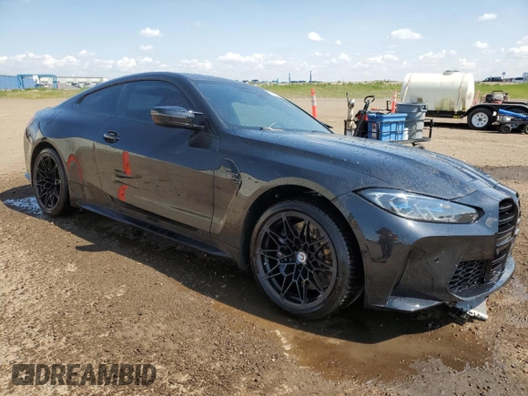 2023 BMW M4 Competition xDrive z VIN WBS43AZ01PCN00655, wystawiony jako Copart lot #59789725 z przebiegiem 13 866 mil mil oraz Czysty tytuł • Clean title. Historia ofert i sprzedaży dostępna na DreamBid. Obrazek 4.
