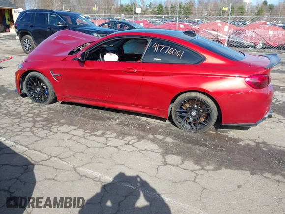 2015 BMW M4 with VIN WBS3R9C54FK329689, listed as a IAAI auction lot 41776061 with Not Provided miles. Bid and sale history available at carsss.com. Image 14.