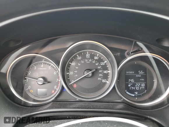 2016 Mazda CX-5 Sport with VIN JM3KE2BE9G0622516, listed as a Copart auction lot 43764875 with 174,701 mi miles and Salvage Title. Bid and sale history available at carsss.com. Image 9.