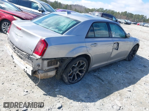 2018 Chrysler 300 S with VIN 2C3CCABG3JH262116, listed as a IAAI auction lot 41592205 with 97,556 mi miles and . Bid and sale history available at DreamBid. Image 4.
