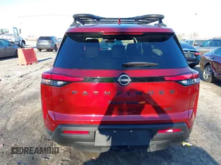 2023 Nissan Pathfinder Rock Creek with VIN 5N1DR3BD2PC201346, listed as a IAAI auction lot 41497308 with 49,827 mi miles and . Bid and sale history available at DreamBid. Image 16.