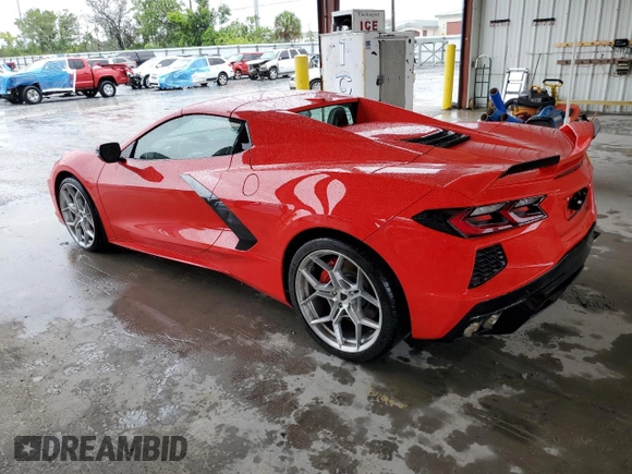 2020 Chevrolet Corvette 2LT с VIN 1G1Y73D46L5112962, выставлен на аукционе Copart как лот 54941015 с пробегом 3 423 миль миль и Списание • Salvage title. История ставок и продаж доступна на DreamBid. Изображение 2.